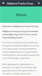 Mobile Screenshot of melbournepractica.org